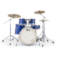 Pearl Export rock 22" + pack HWP-834  + pack cymbales PX Midnight Blue - Vue 1